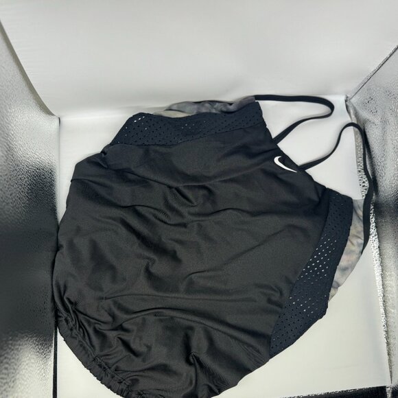 NWT Nike Women's Tie Dye Layered 2 in 1 Tankini Swimsuit Top & Bottom SZ M & L - Picture 5 of 7